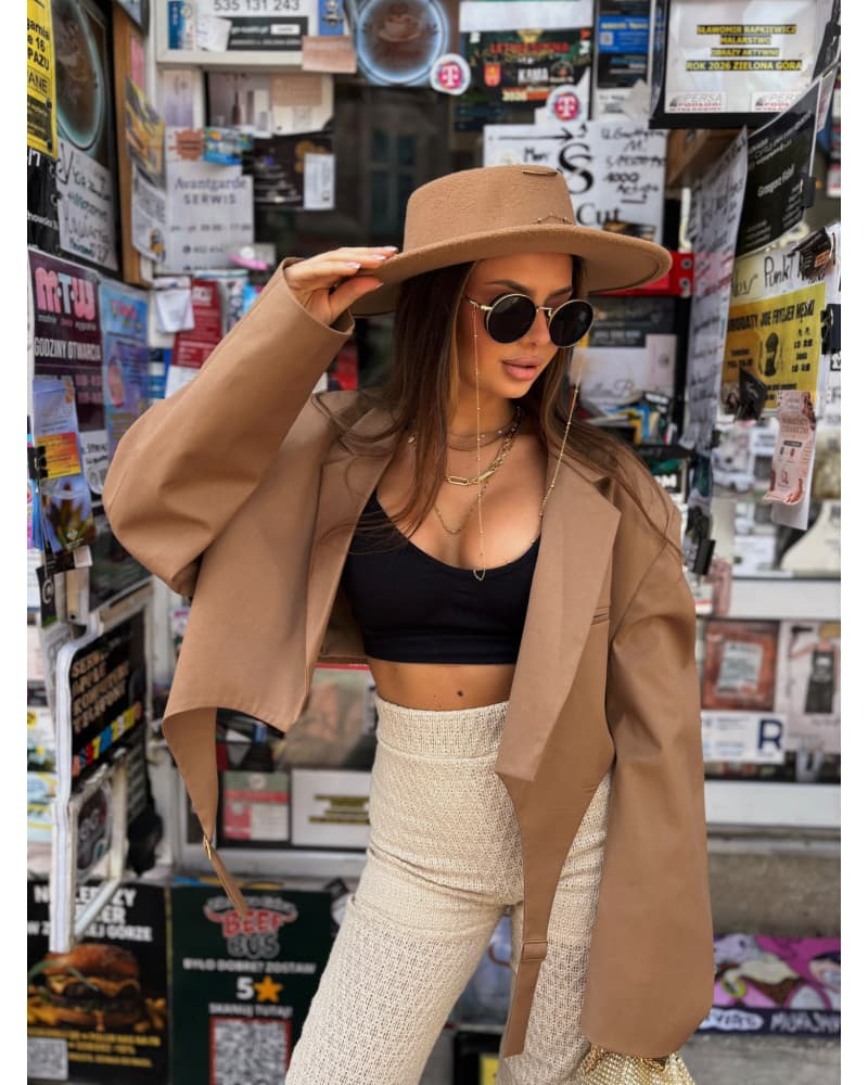 Marynarka lejce La Milla camel — zdjęcie 1 z 4