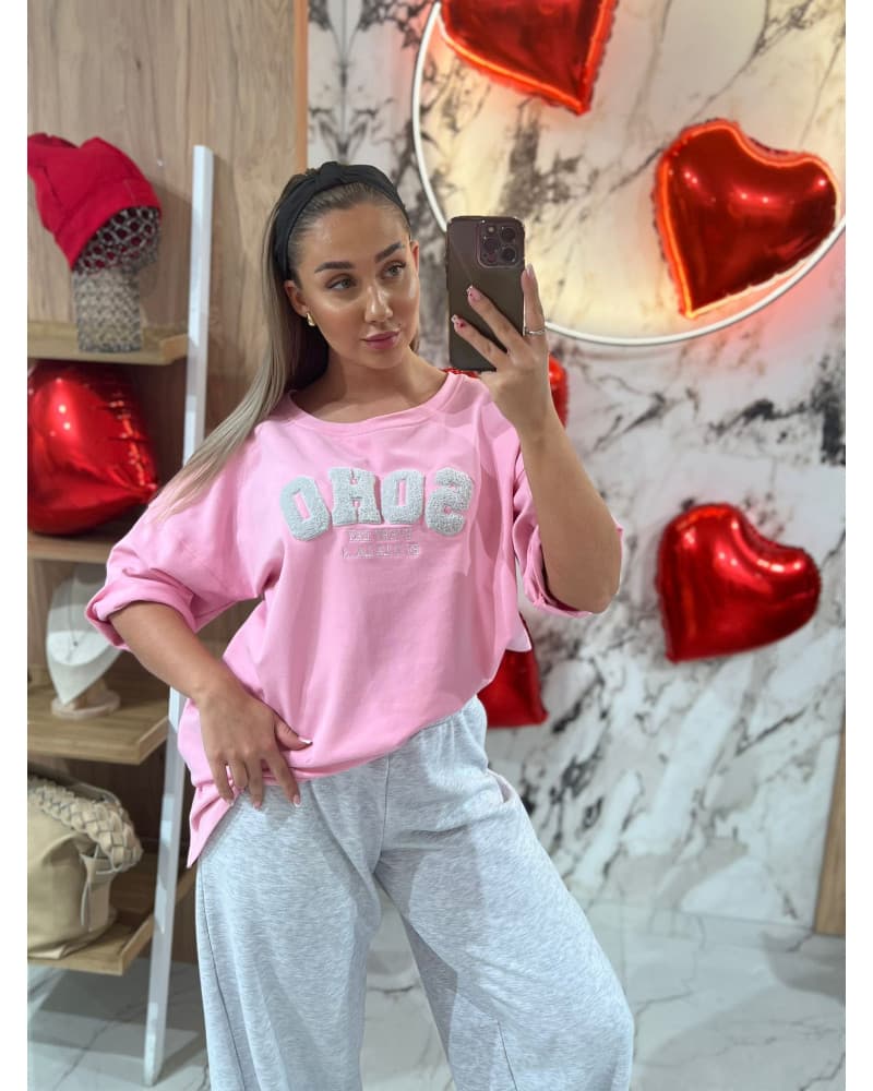 T-shirt SOHO By o la la...! sugar pink — zdjęcie 1 z 4